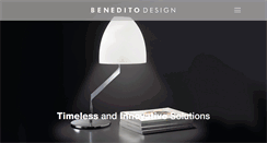 Desktop Screenshot of beneditodesign.com
